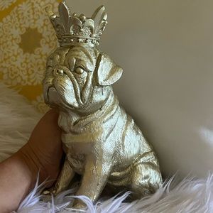 Absolutely Adorable Gold Pug w/ Crown